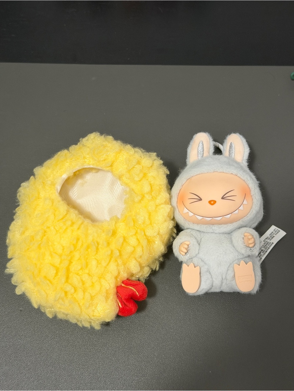 The Monsters x Popmart Have A Seat Labubu w/ Shrimp Costume and Card - Hehe
